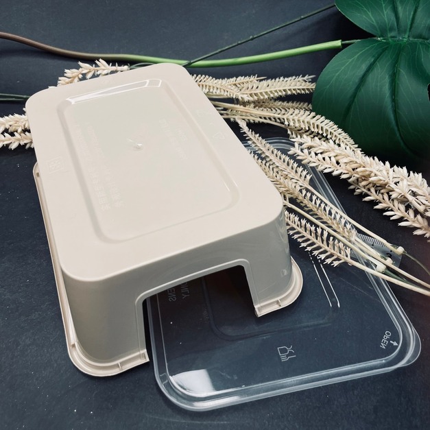 馬卡龍奶茶色 守宮躲避屋 躲藏 加蓋 豹紋守宮 肥尾 小型蛇可用