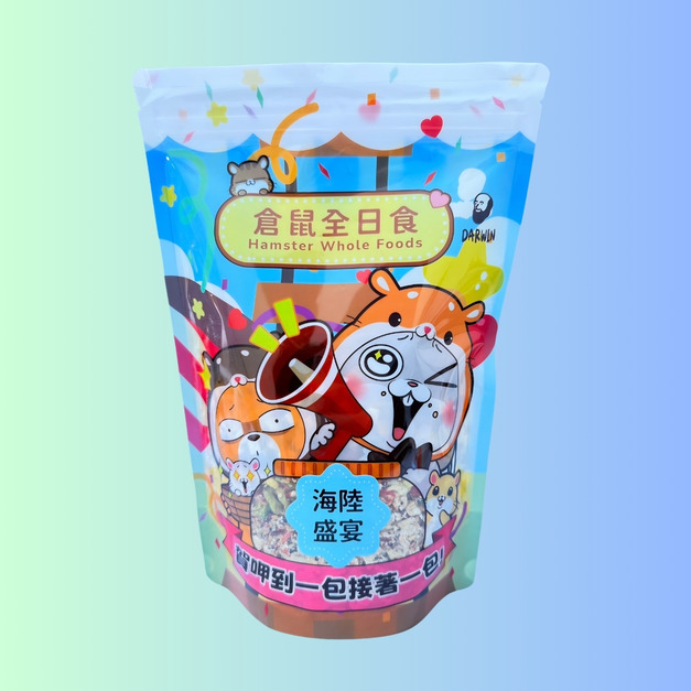 【達爾文 x 好想兔】倉鼠全日食系列（共3種口味）