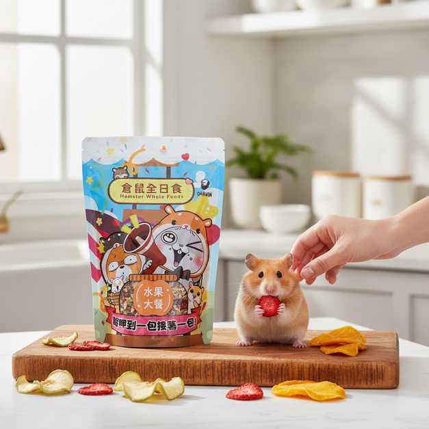 【達爾文 x 好想兔】倉鼠全日食系列（共3種口味）