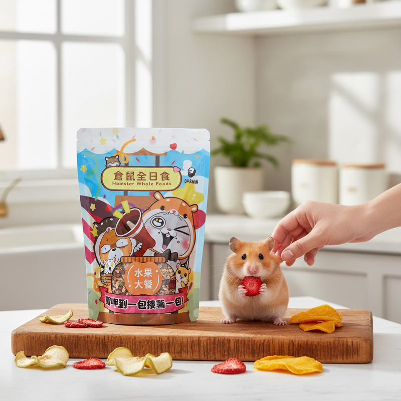 【達爾文 x 好想兔】倉鼠全日食系列（共8種口味）