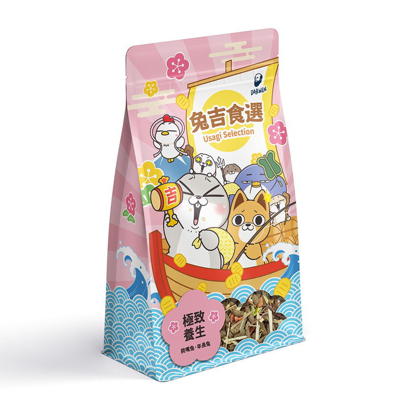 【達爾文 x 好想兔】兔吉食選系列-800g/包（共3種口味）
