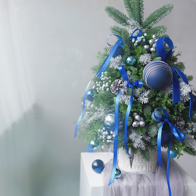 2025主題聖誕｜【北國藍色聖誕樹課程】12/20(六) 上午 10 : 00-13：00 pm