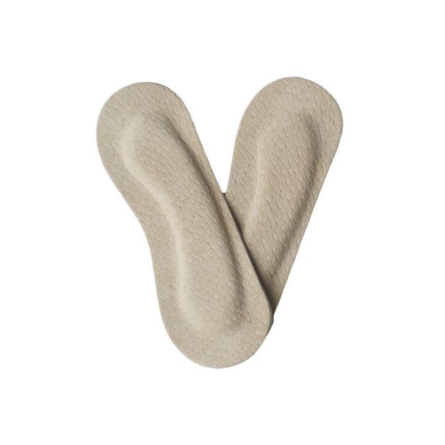 裸色真皮後踵貼