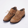 【雙層派紳士】蠟感真皮兩穿牛津鞋_焦糖棕_8