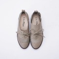 【雙層派紳士】蠟感真皮兩穿牛津鞋_芝麻灰(23)