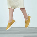 【活力早安】極軟牛皮Q彈跳跳鞋_清新黃(22.5/23/23.5/24/24.5/25)_3