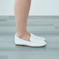 【閒適日常】Nappa牛皮輕便樂福鞋_氣質純白(22)_3