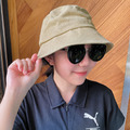 夏末特賣．【日系休閒】小復古簡約車線挺版漁夫帽_休閒卡其_2
