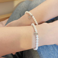 Holy spirit【神的國度】水晶純銀手環_白貝石_2
