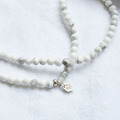 Holy spirit 【全然的愛】水晶純銀項鍊_白松石(現貨L)