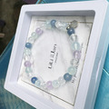 Holy spirit【Aug.】水晶純銀手環_藍東菱+海藍寶+爆晶+薰衣草紫晶_9