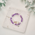 Holy spirit【Feb.】水晶純銀手環_紫水晶(可加購925十字架)_7