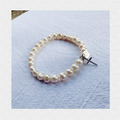 Holy spirit【神的國度】水晶純銀手環_珍珠(可加購925十字架)_7