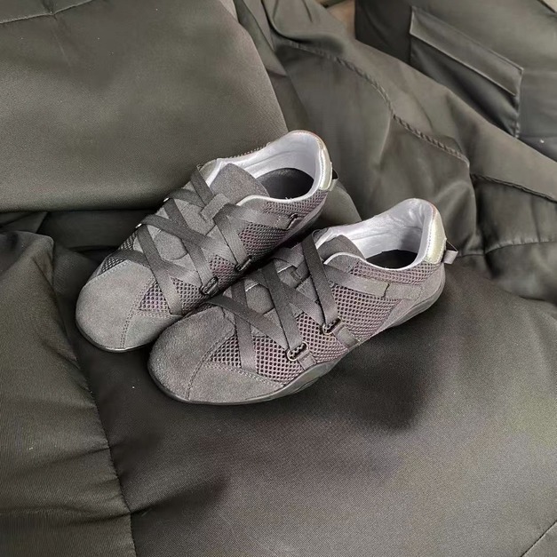 Jan嚴選預購．【波波時尚系】繞帶芭蕾款輕巧德訓鞋