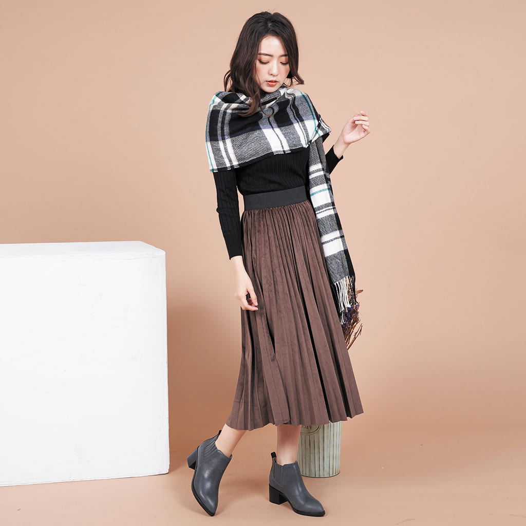 奶茶色切爾西靴