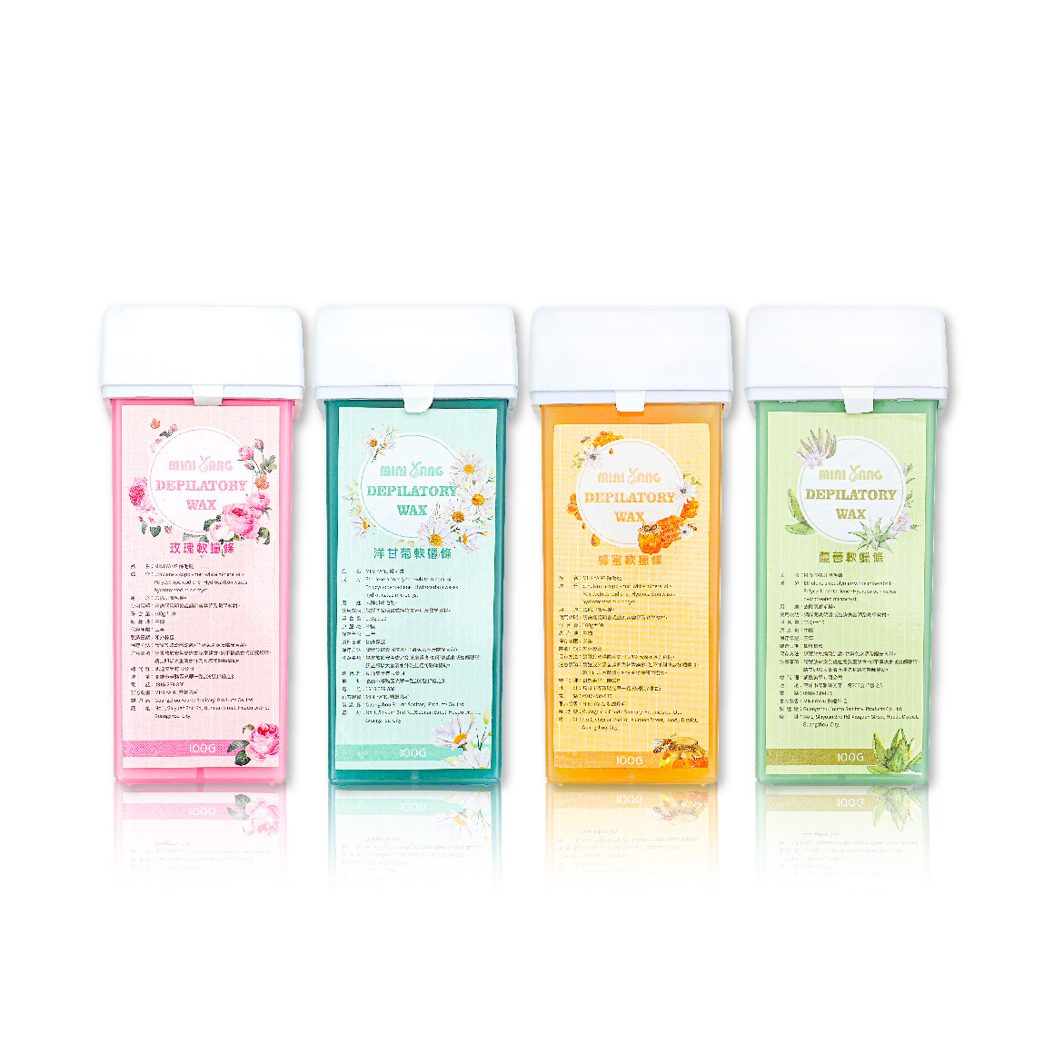 滾輪式軟蠟條100G【手腳及背部細軟毛髮適用】