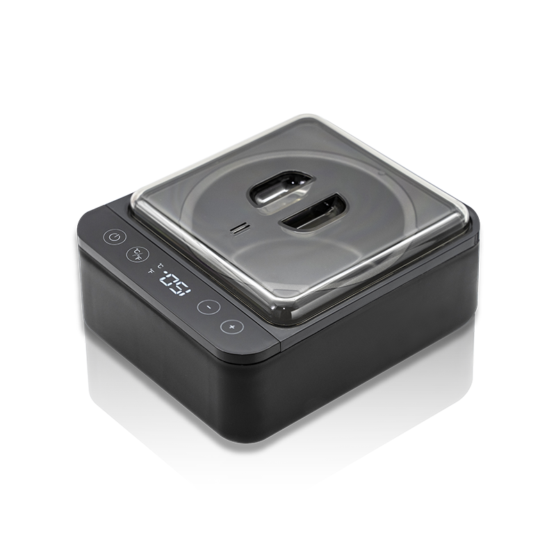 【永夜】觸控介面 溫度顯示恆溫熱蠟機【加熱速度快50%、內裡不沾黏塗層】