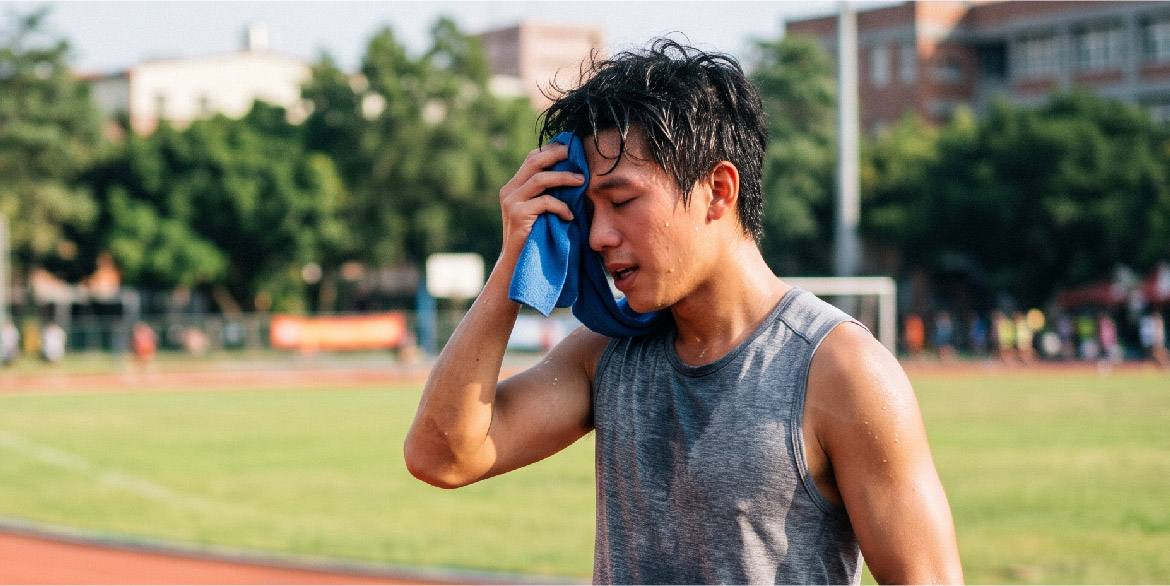 容易流汗、有體味困擾的人