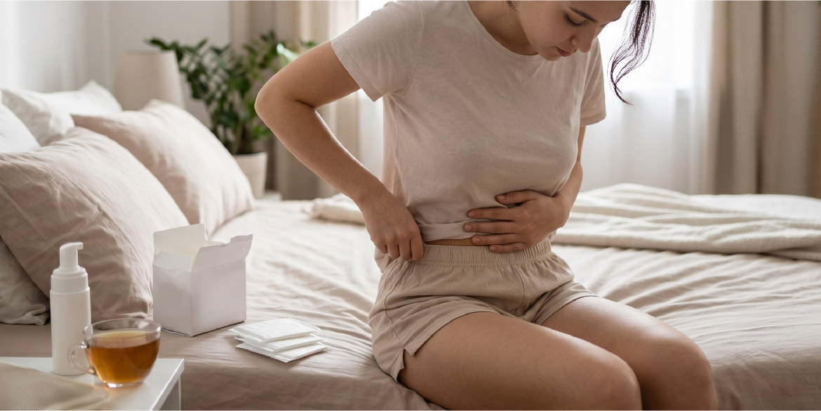 私密處癢原因7：內分泌因素(生理期前後、懷孕期間，陰道組織和微生物群會有些微變化，讓私密處的菌叢改變。)