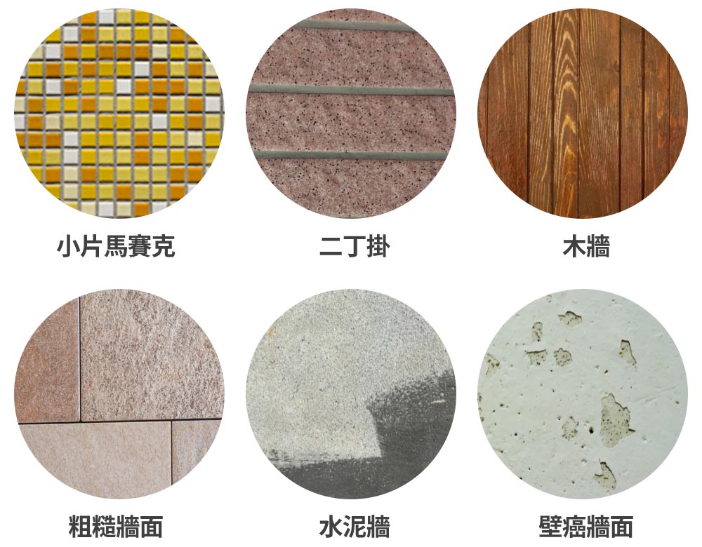 重點2：可以貼在什麼牆面