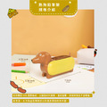 YOBRO Hotdog 熱狗文具組合包 削鉛筆機.便籤架.鉛筆筒.訂書機.膠帶座 .熱狗筆(各一)_6