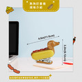 YOBRO Hotdog 熱狗文具組合包 削鉛筆機.便籤架.鉛筆筒.訂書機.膠帶座 .熱狗筆(各一)_5
