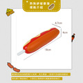 YOBRO Hotdog 熱狗文具組合包 削鉛筆機.便籤架.鉛筆筒.訂書機.膠帶座 .熱狗筆(各一)_2