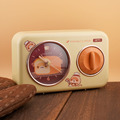 RELAX TIME 茶浣熊聯名 l 美味時光機 烤箱款 (RT-122C-02) l 不含電池 桌鐘 居家 禮物 鬧鐘 座鐘 檯鐘 床頭鐘 居家用品 生活選品 生活居家_3