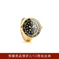 此為預購商品-RELAX TIME 水鬼戒指錶-黑圈金水鬼 (RT-R-06)