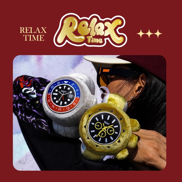 RELAX TIME 玩錶盲盒 收集你的第一支名錶|官方出品|毛絨手錶 盲盒 