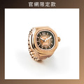 官網限定發售｜RELAX TIME 方形戒指錶-玫瑰方形 (RT-P-03)
