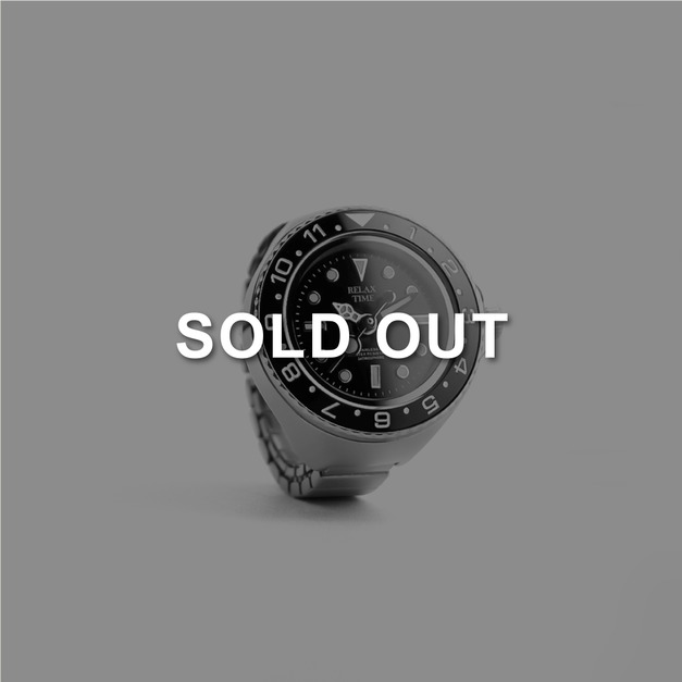 SOLD OUT-RELAX TIME  水鬼戒指錶-黑水鬼 (RT-R-01)