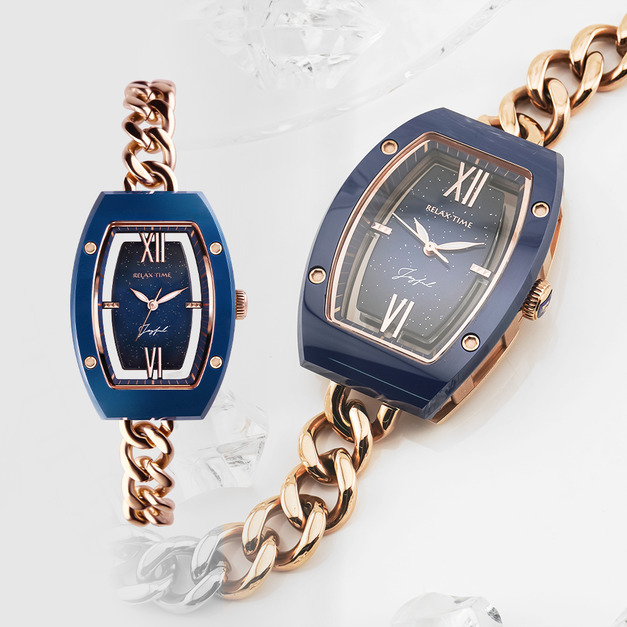 RELAX TIME ｜Joyful 陶瓷酒桶錶 夢幻星際  (RT-119-3)