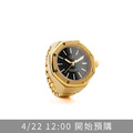 4/22 12:00開始預購!RELAX TIME 八角戒指錶-金黑像素 (RT-A-03)