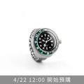 4/22 12:00開始預購!RELAX TIME 水鬼戒指錶-綠圈黑水鬼 (RT-R-07)