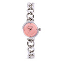 官網限定-1+1水晶熊手錶組合|RELAX TIME 手鍊風格女錶 粉 (RT-109-1-01)_3