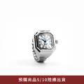 預購商品|RELAX TIME 長方戒指錶-銀坦克 (RT-C-01)