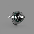 SOLD OUT-RELAX TIME 水鬼戒指錶-綠圈黑水鬼 (RT-R-07)