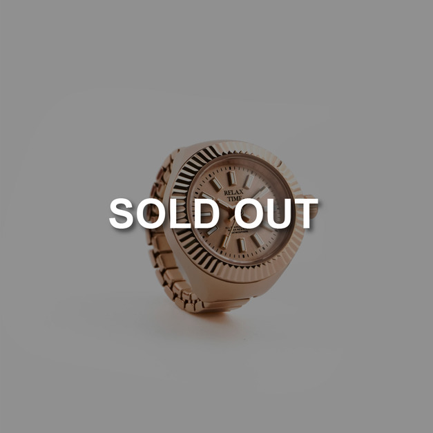 SOLD OUT-RELAX TIME 太陽紋戒指錶-玫瑰金 (RT-L-01)