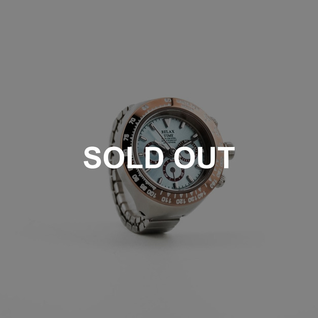SOLD OUT-RELAX TIME  三眼戒指錶-冰藍迪 (RT-D-03)