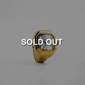 SOLD OUT-RELAX TIME 長方戒指錶-金坦克 (RT-C-03)