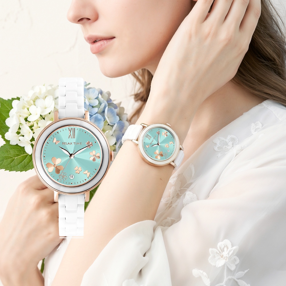 RELAX TIME ｜拾光花語陶瓷系列-湖水綠 (RT-122-05)