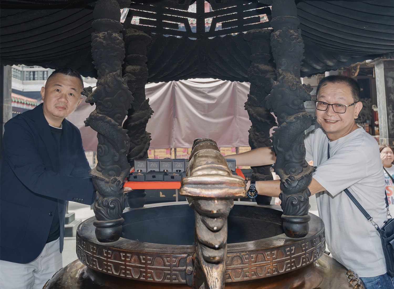 香灰戒指錶香火過爐加持照片