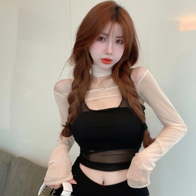 小眾溫柔感兩件式上衣