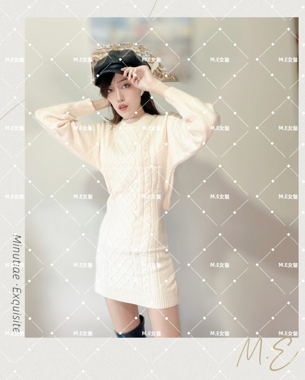 ｜ℳℰ ｜露腰麻花連身裙