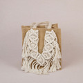 MUJI黃麻購物袋外掛波西米亞編織裝飾_2