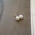 925銀天然淡水珍珠耳環_1