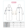 ORG《SD2092h》 圓點加長雨衣_5