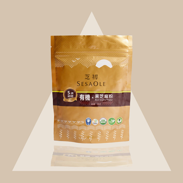 芝初有機黑芝麻粉/180g