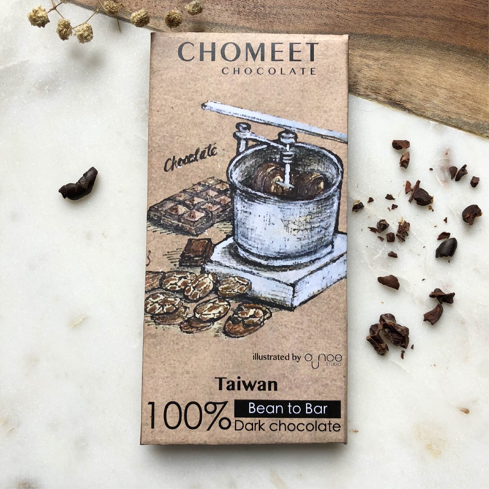 100%台灣巧克力